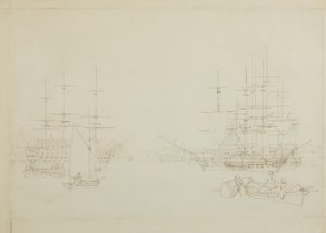Design pour une peinture de Devonport - John Wilson Carmichael